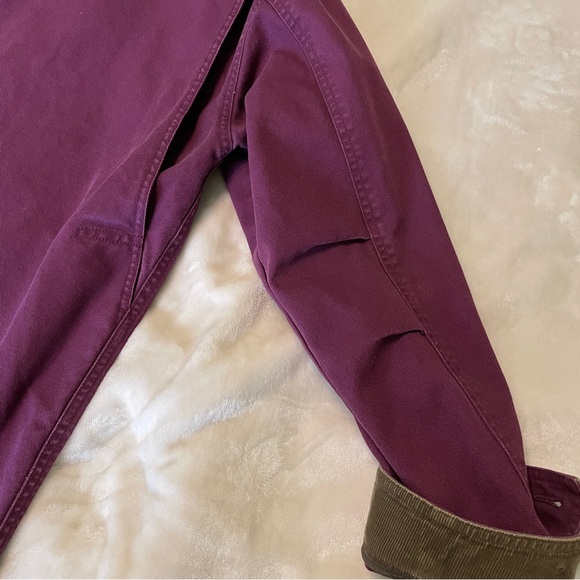 L.L. Bean Women’s Burgundy Barn Jacket Medium - Picture 10 of 13